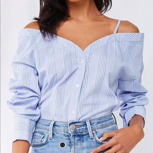 Open shoulder top